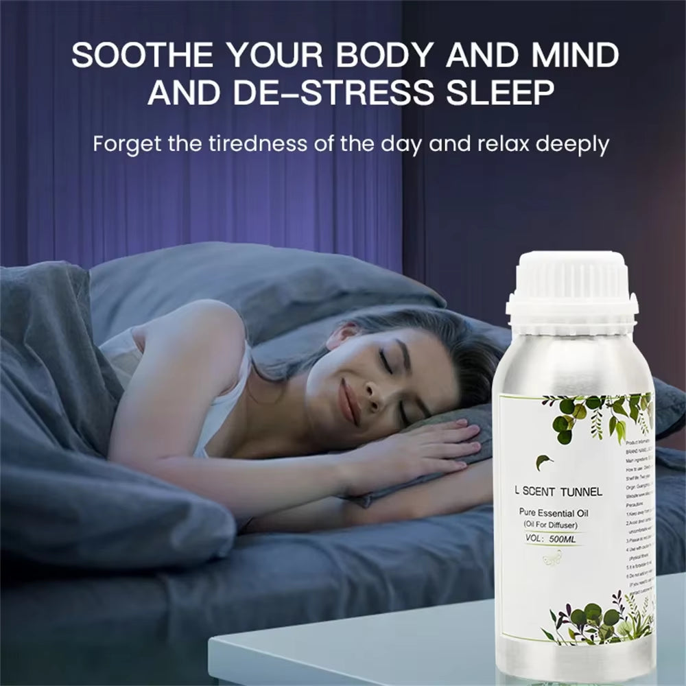 100Ml&500Ml Diffuser Essential Oils Fragrance Oil for Home Perfumes Hotel Aromatherapy Machine Essential Oil Diffuser Aroma Oil