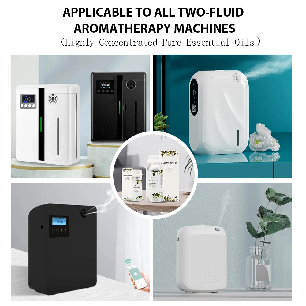 Essential Oils 500Ml for Aromatic Diffuser Perfume Oil Air Freshener Smell for Home Fragrance Device Hotel Scent Diffuser Oil