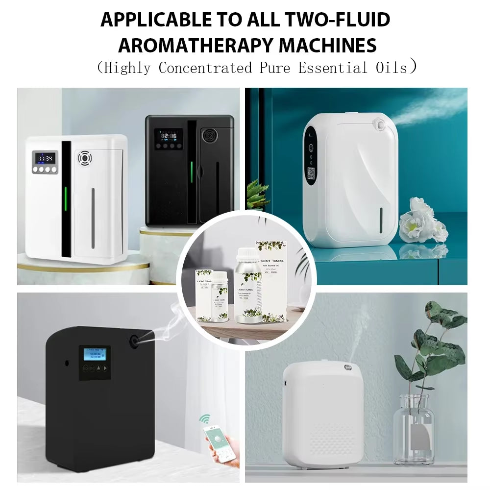 100Ml&500Ml Diffuser Essential Oils Fragrance Oil for Home Perfumes Hotel Aromatherapy Machine Essential Oil Diffuser Aroma Oil